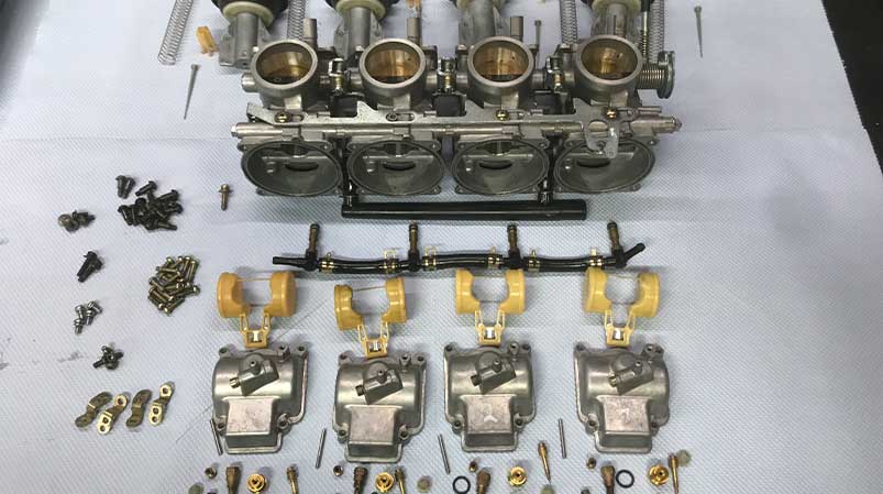 Abbildung eines Motorradsvergasers 