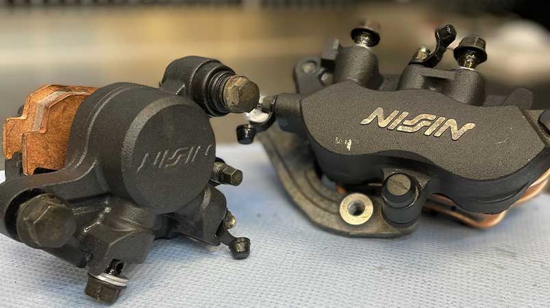 Abbildung einer Bremszange